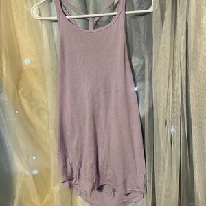 Lilac workout tank
